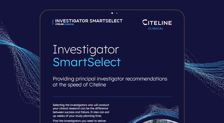 Cover for Investigator SmartSelect Flyer
