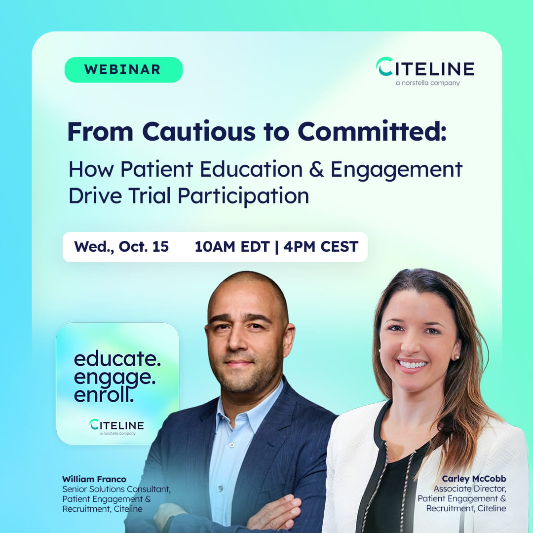 From Cautious to Committed: How Patient Education & Engagement Drive Trial Participation webinar.