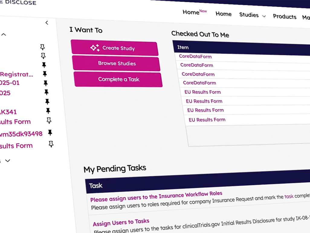 Screenshot preview of the new AI Importer within TrialScope Disclose. Click to watch the video.