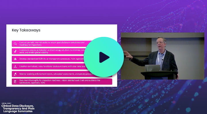 Logo for the Hybrid Event: Clinical Data Disclosure, Transparency, and Plain Language Summaries
